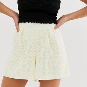 ASOS Floral Lace Shorts